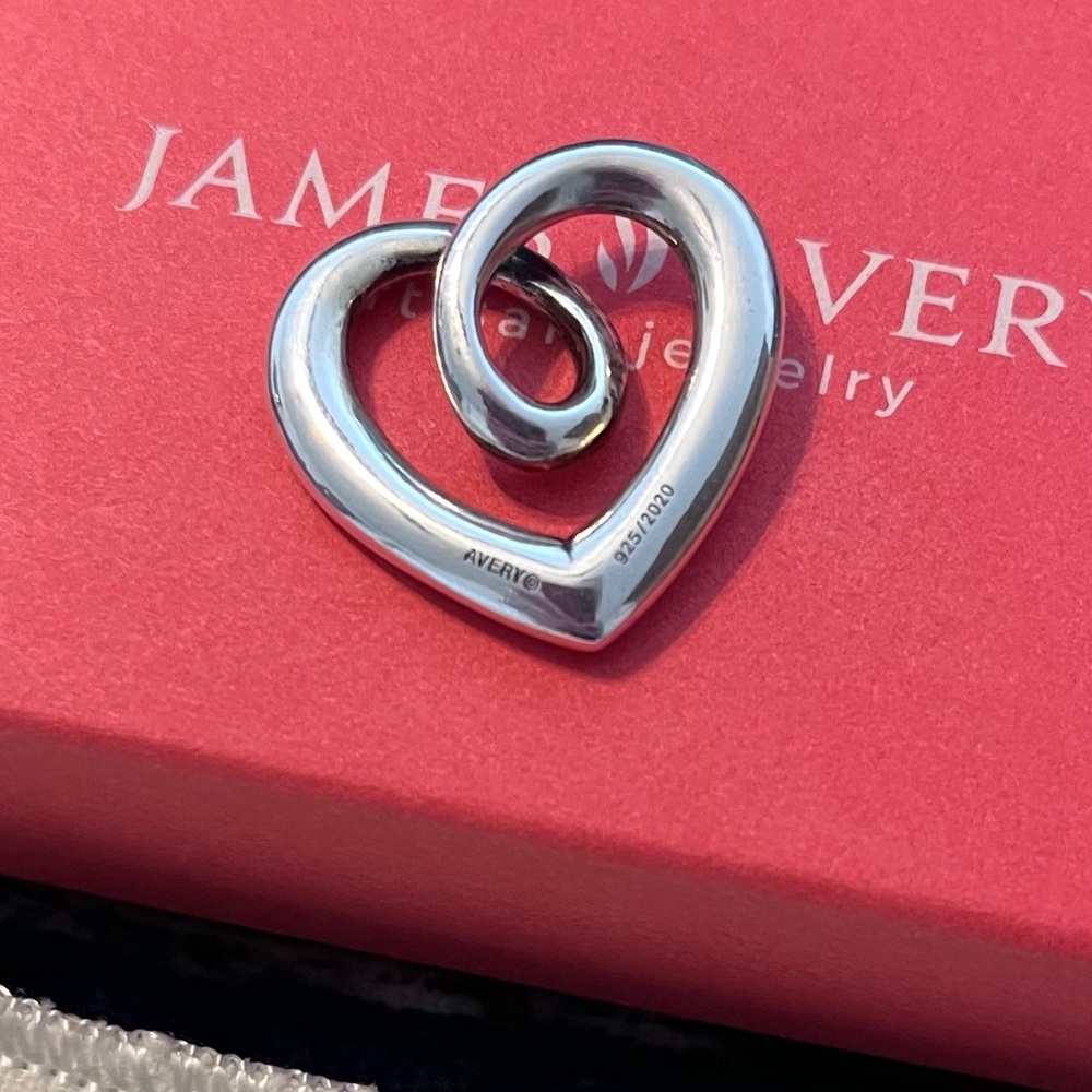 James Avery Heart Strings Pendant RETIRED